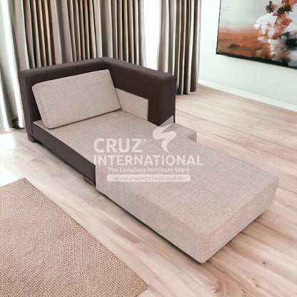 German Style Raque Single Cum Sofa