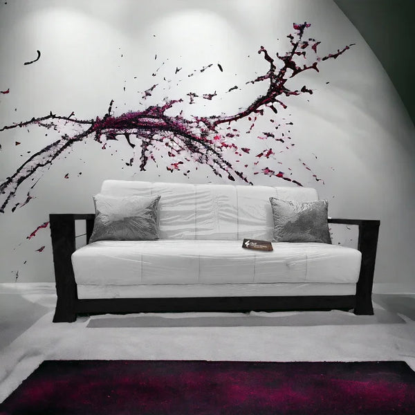 Walnut Style Sofa | Rosewood - Sofa - CRUZ INTERNATIONAL - Furniture Store