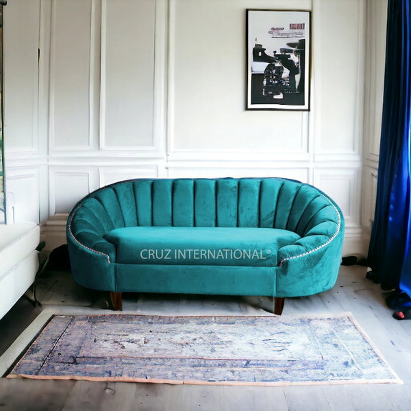 Modern Rodrigo Round Sofa - Sofa - CRUZ INTERNATIONAL - Furniture Store