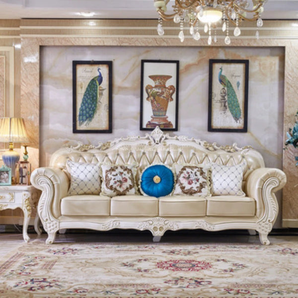 Maharaja Carved Sofa Set - Bed - CRUZ INTERNATIONAL - Furniture Store