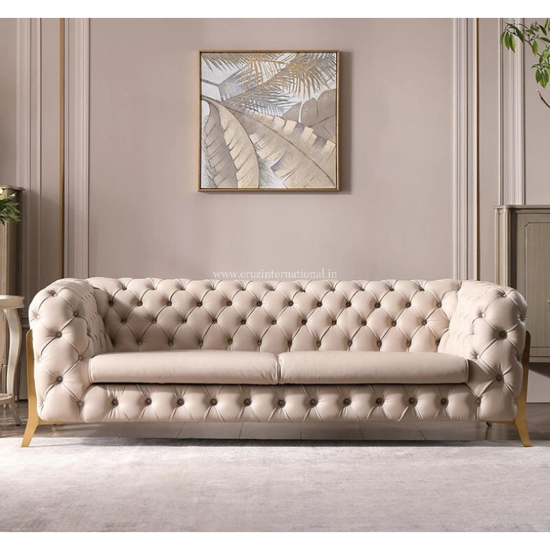 Full Culting 3 Seater Sofa Set