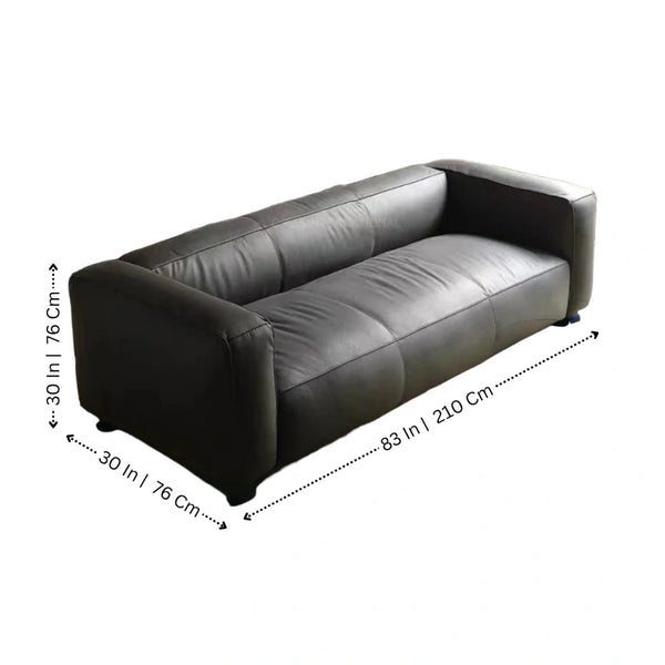 Modern Button Tufted Design 3 Seater Fabric Sofa - Table - CRUZ INTERNATIONAL - Furniture Store