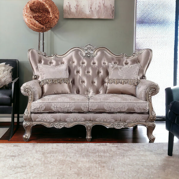 Royal Antique Carved Sofa - Sofa - CRUZ INTERNATIONAL - Furniture Store
