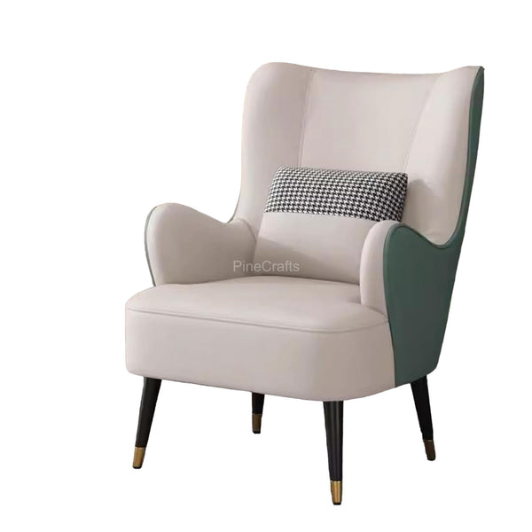 Modern Fabric Wingback Chair - Living Room Chair - CRUZ INTERNATIONAL - Furniture Store