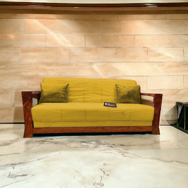 Natural Style 3 Seater Sofa | Rosewood - Sofa - CRUZ INTERNATIONAL - Furniture Store