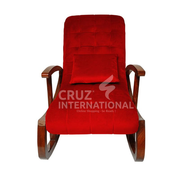 Angrboda Rocking Chair | Rosewood | 16 Colours Available CRUZ INTERNATIONAL