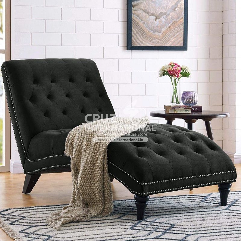 Modern Bartolo Wooden Settee | Lounger | 3 Colours Available CRUZ INTERNATIONAL