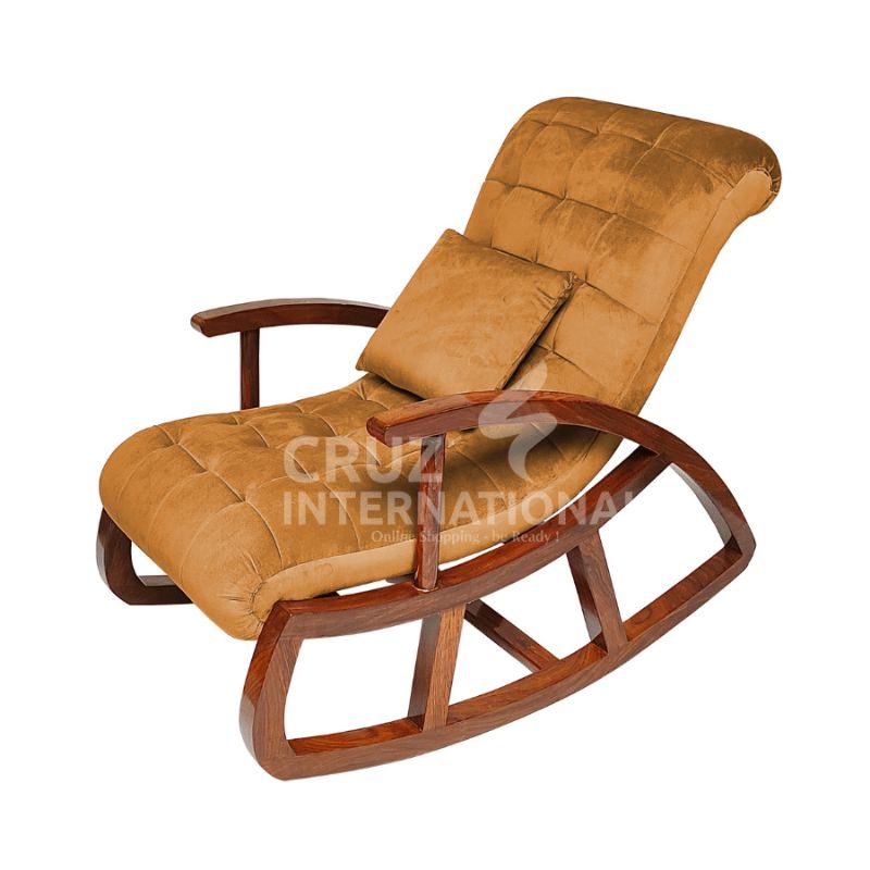 Angrboda Rocking Chair | Rosewood | 16 Colours Available CRUZ INTERNATIONAL