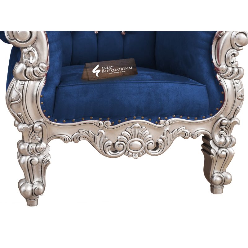 Maharaja Rutger Chair & Single Sofa | Solid Wood CRUZ INTERNATIONAL