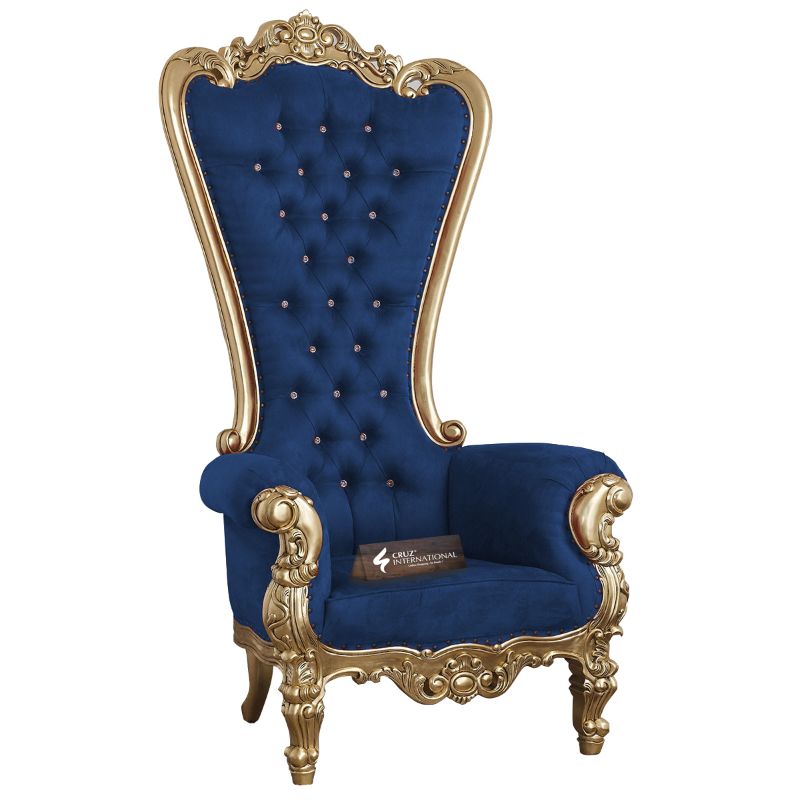 Maharaja Linnea Chair & Single Sofa | Solid Wood CRUZ INTERNATIONAL