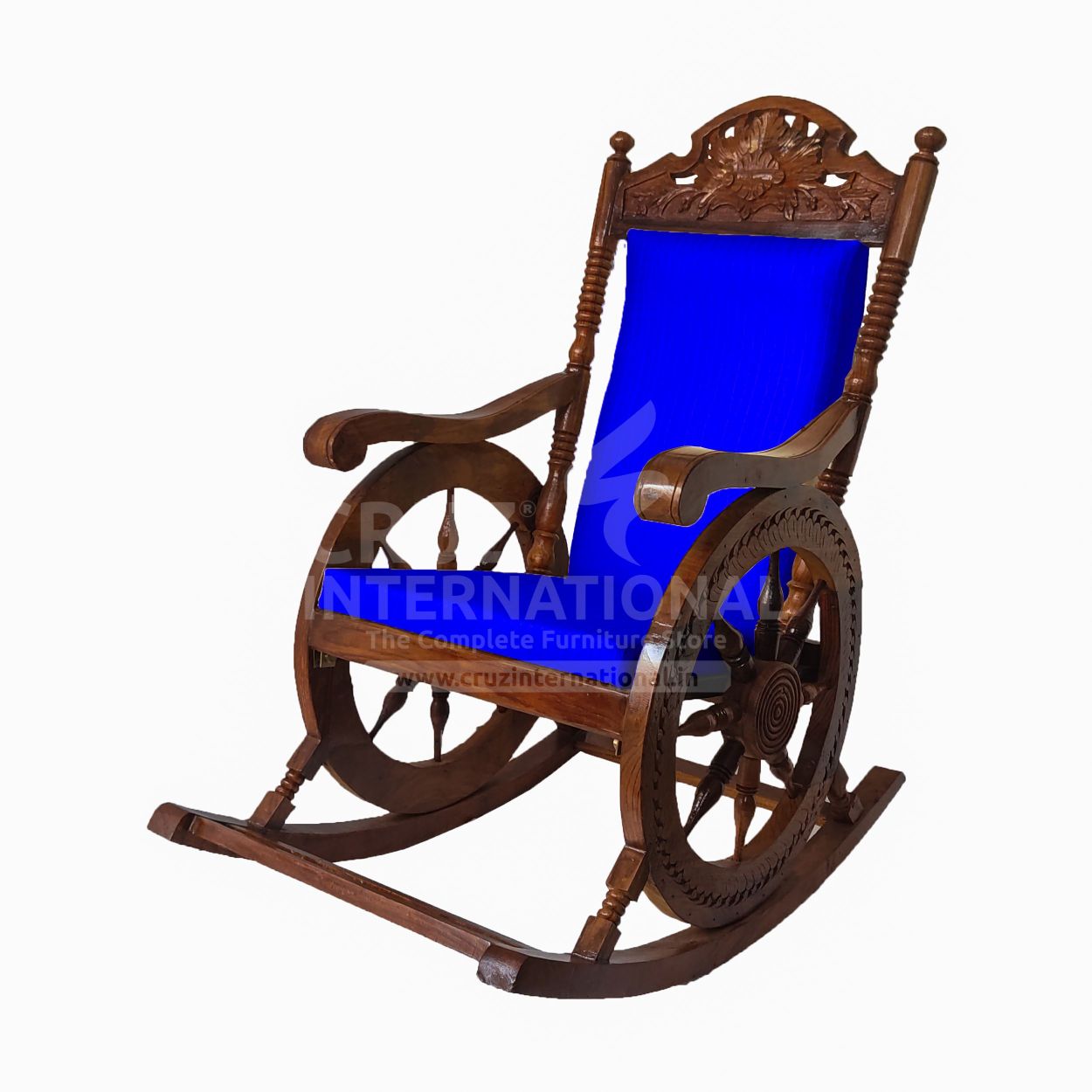 Evergreen Luna Rocking Chair | Natural | 12 Colurs Available CRUZ INTERNATIONAL