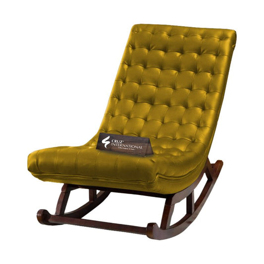 Premium Nice Toast Rocking Chair | Natural | 12 Colours Available CRUZ INTERNATIONAL