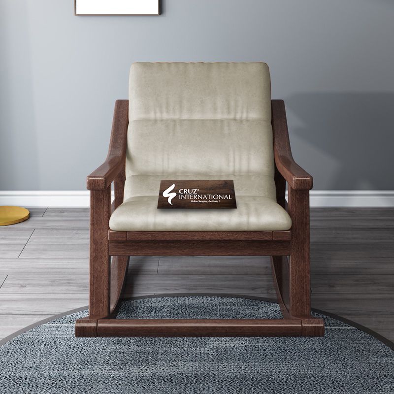 Premium Mjolnir House Rocking Chair | Rosewood | 13 Colours Available CRUZ INTERNATIONAL