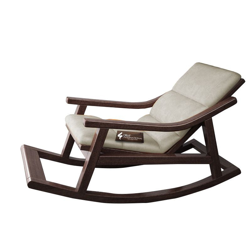 Premium Mjolnir House Rocking Chair | Rosewood | 13 Colours Available CRUZ INTERNATIONAL