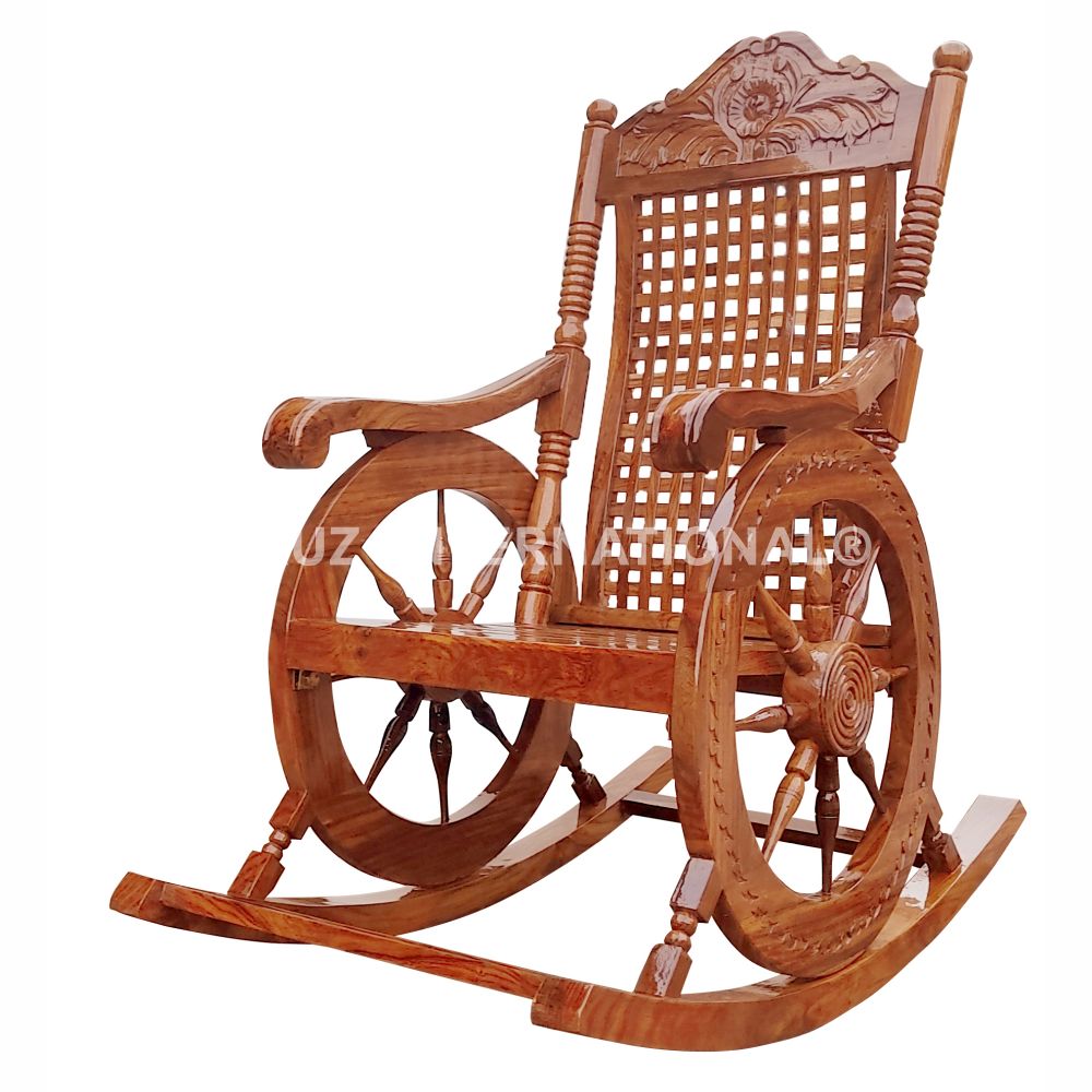 Evergreen Margit Rocking Chair | Rosewood CRUZ INTERNATIONAL