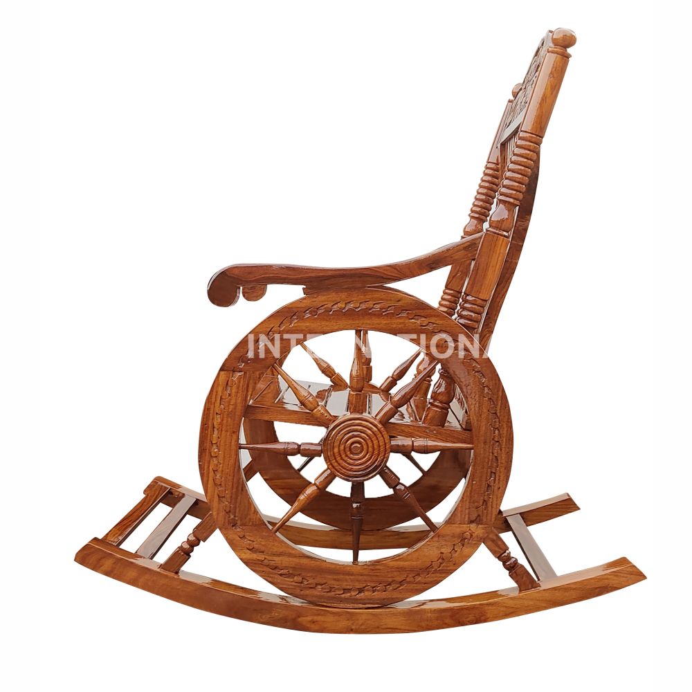 Evergreen Margit Rocking Chair | Rosewood CRUZ INTERNATIONAL