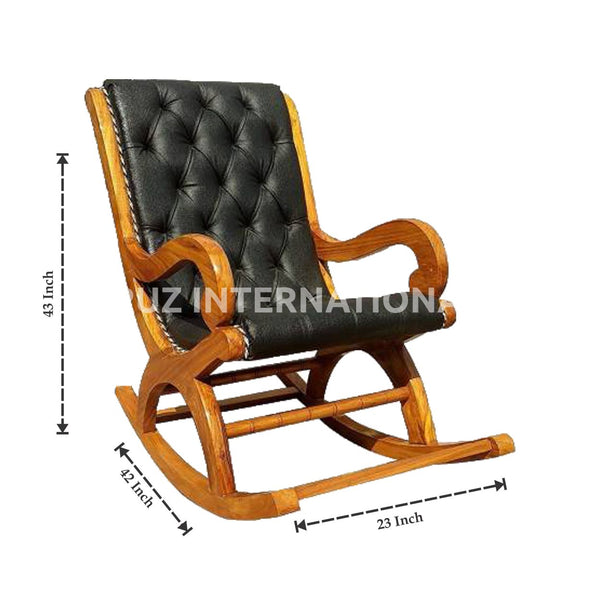 Shahi Kine Rocking Chair | Rosewood | 5 Colours Available CRUZ INTERNATIONAL