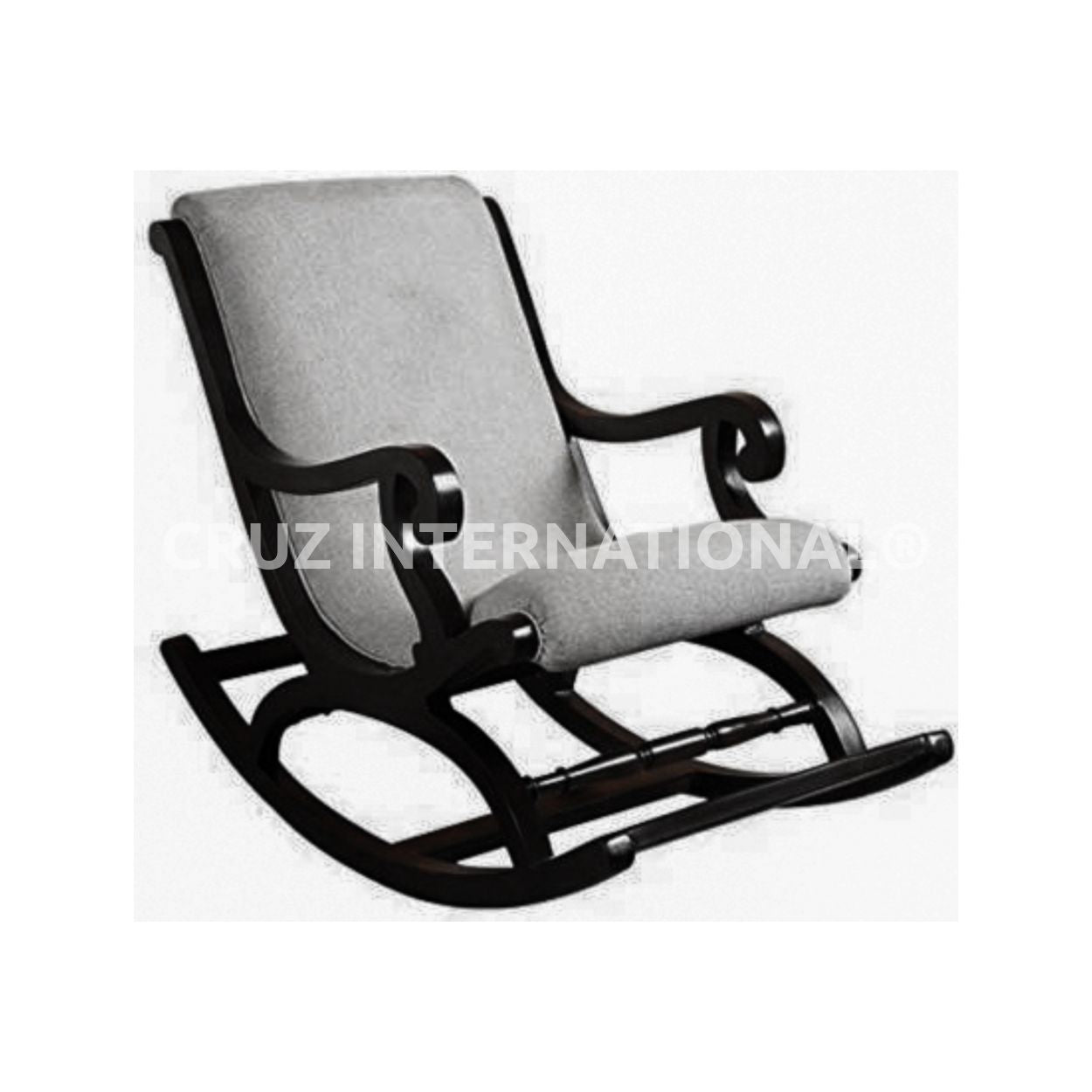 Shahi Lilli Rocking Chair | Solid wood | 4 Colours Available CRUZ INTERNATIONAL