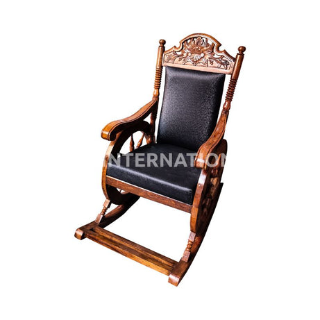 Evergreen Dagmar Rocking Chair | Rosewood CRUZ INTERNATIONAL