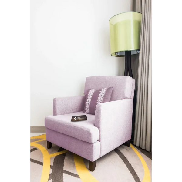 Modern Lugano Arm Chair | 12 Colours Available CRUZ INTERNATIONAL