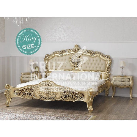 Maharaja Carving Riccardo Bed CRUZ INTERNATIONAL