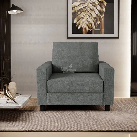 Solis Chair - Modern Solid Wood Living Room Chair CRUZ INTERNATIONAL