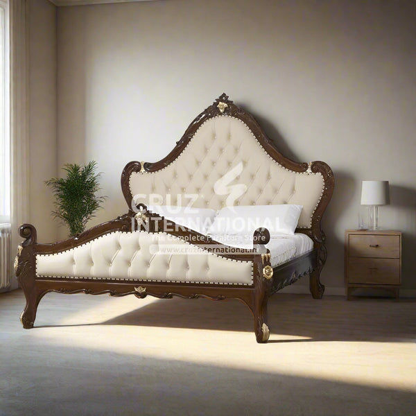 Maharaja Angelica Carving Bed CRUZ INTERNATIONAL