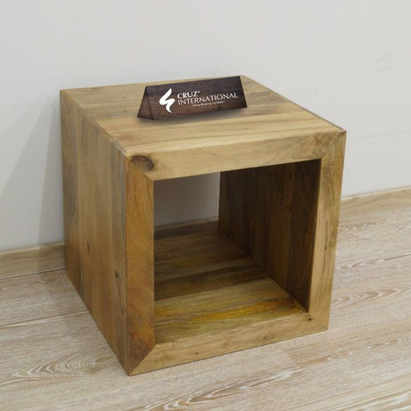 Console Elmer Table | Solid Wood | Square CRUZ INTERNATIONAL
