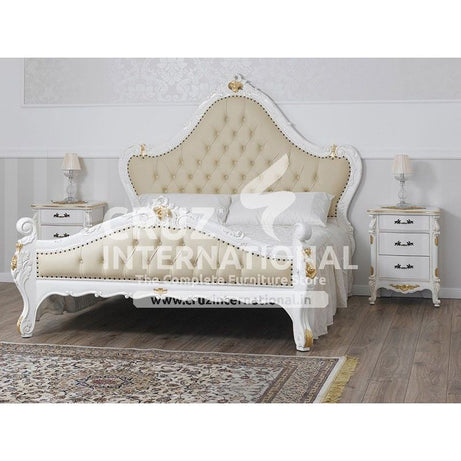 Maharaja Pasquale Carving Bed CRUZ INTERNATIONAL