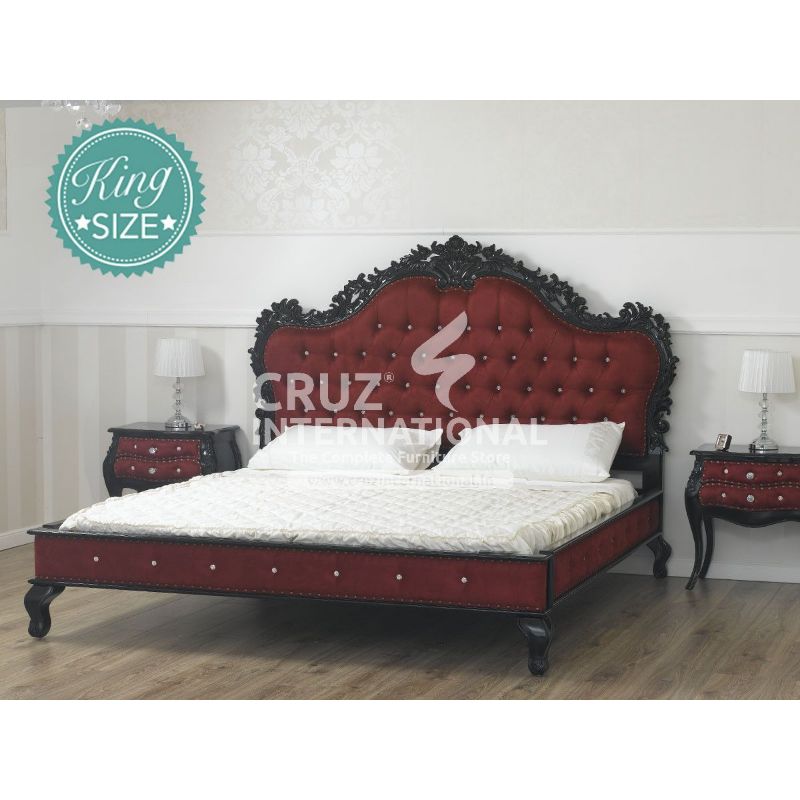Maharaja Samuel Carving Bed CRUZ INTERNATIONAL