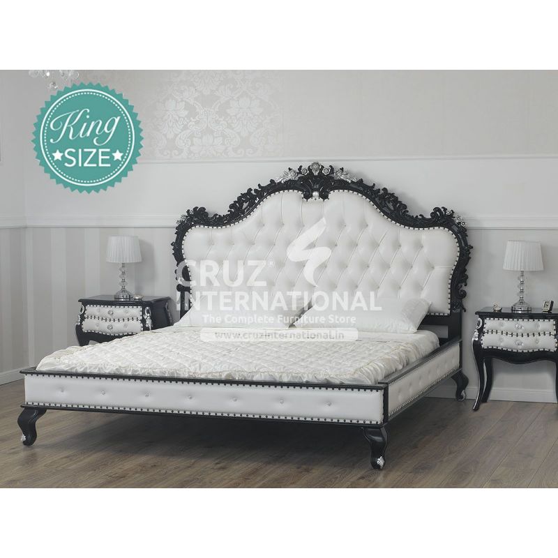Maharaja Alejandro Carving Bed CRUZ INTERNATIONAL