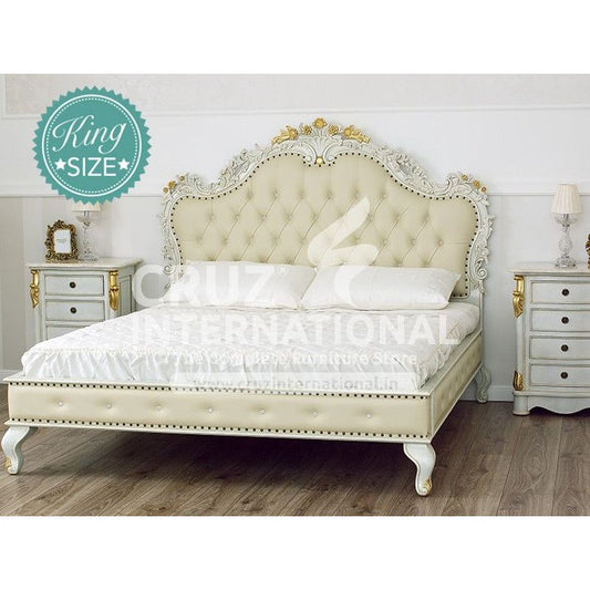 Maharaja Lorenzo Carving Bed CRUZ INTERNATIONAL