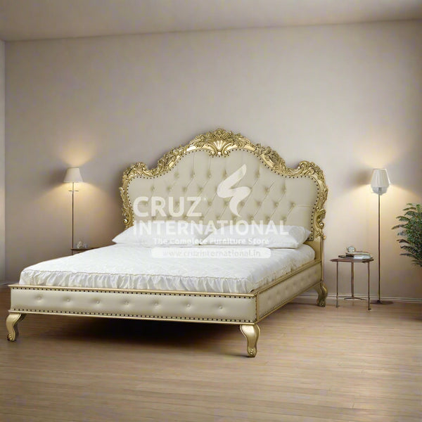 Maharaja Samuele Carving Bed CRUZ INTERNATIONAL