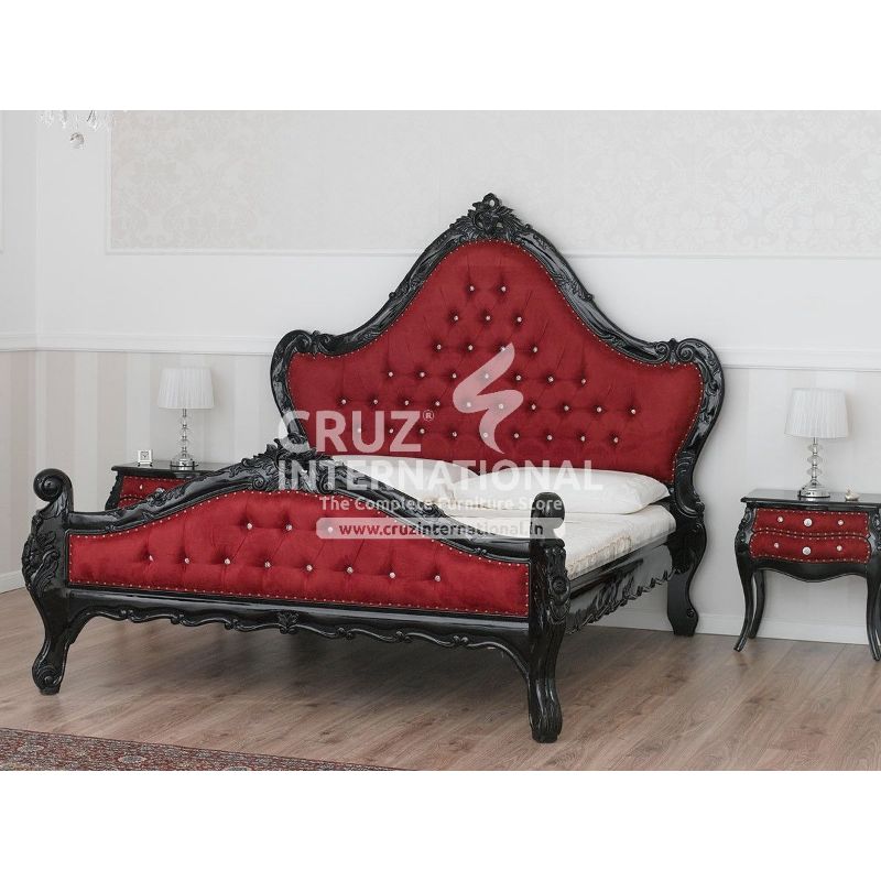 Maharaja Carving Sebastián Bed CRUZ INTERNATIONAL