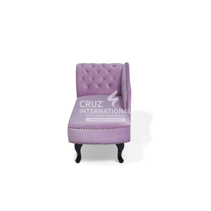 Modern Selena Wooden Settee | Lounger | 3 Colours Available CRUZ INTERNATIONAL