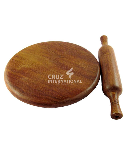 Wooden Chakla Belan | Rosewood CRUZ INTERNATIONAL