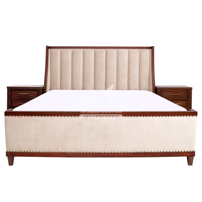 Catalina Bed Combo Pack | 1 Queen Size Bed + Dressing Table + 2 Side Table CRUZ INTERNATIONAL