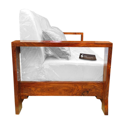 Natural Alejandra Style Sofa | Rosewood | 13 Colours Available CRUZ INTERNATIONAL