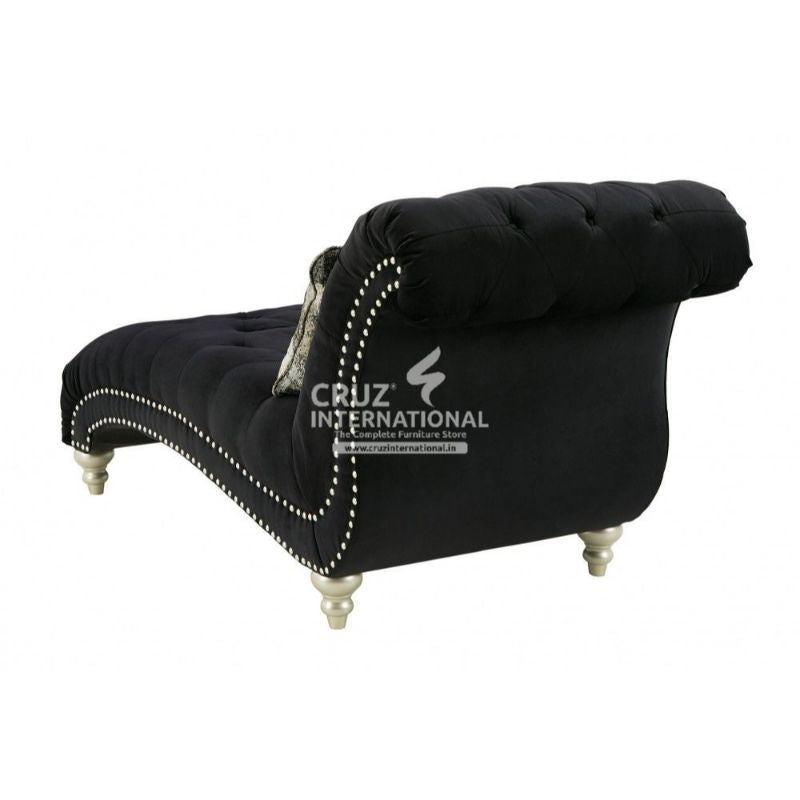 Modern Adalia Wooden Settee | Lounger | 5 Colours Available CRUZ INTERNATIONAL