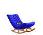 Premium Thyra Natural Rocking Chair | Rosewood | 17 Colours Available CRUZ INTERNATIONAL