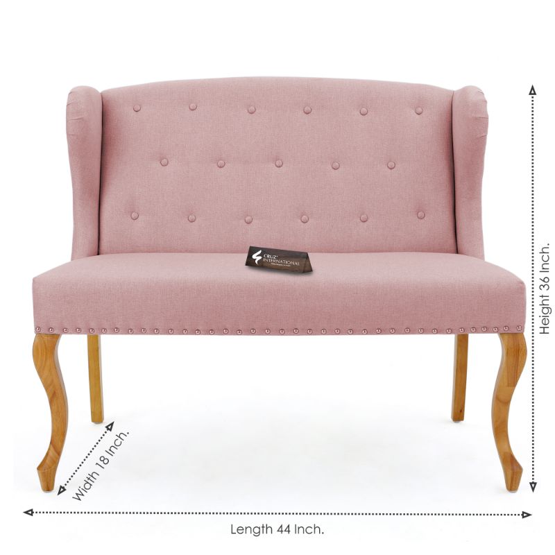 Premium Daniela Bench & Sette | Solid Wood | 15 Colours Available CRUZ INTERNATIONAL
