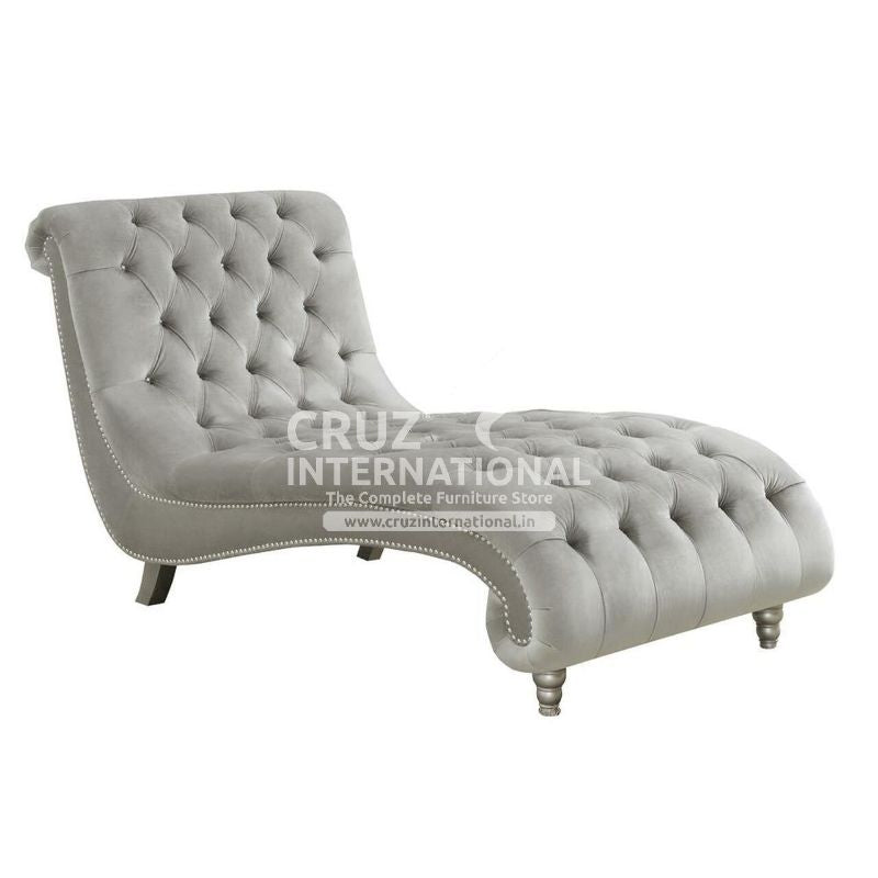 Modern Adalia Wooden Settee | Lounger | 5 Colours Available CRUZ INTERNATIONAL