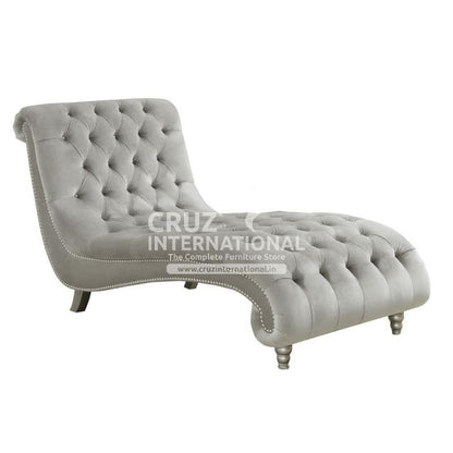 Modern Adalia Wooden Settee | Lounger | 5 Colours Available CRUZ INTERNATIONAL
