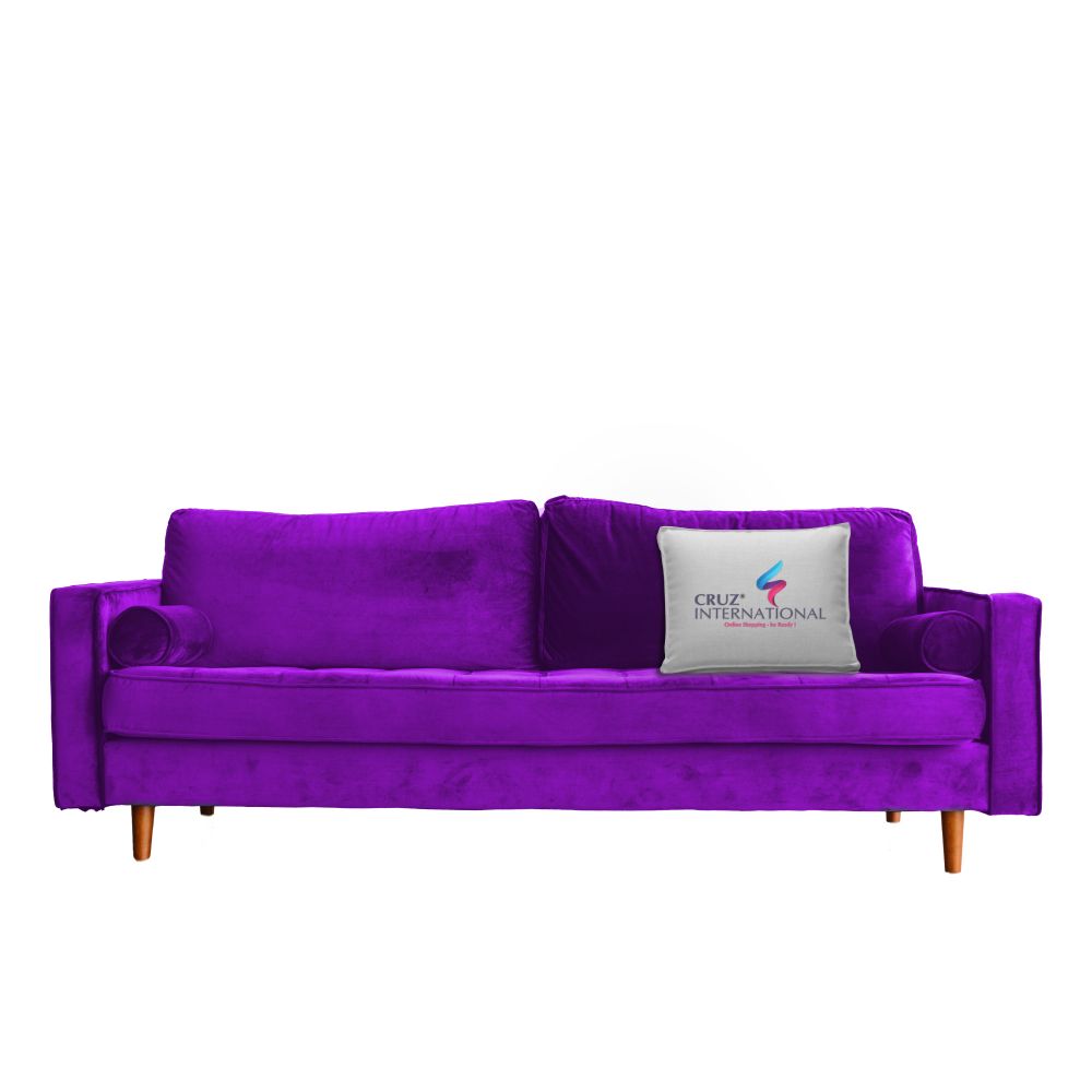 Italy Style Sofa | Solid wood | 16 Colours Available CRUZ INTERNATIONAL