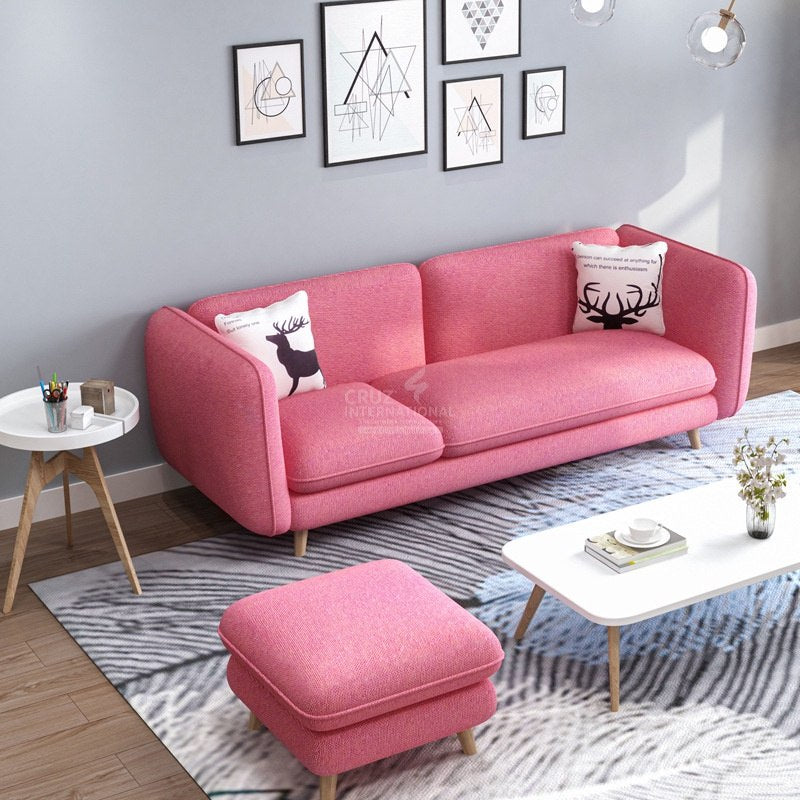 Modern Marcelo Sofa Set | Sky Blue CRUZ INTERNATIONAL