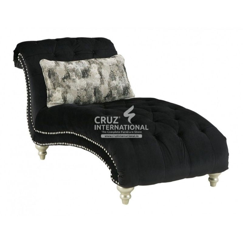 Modern Adalia Wooden Settee | Lounger | 5 Colours Available CRUZ INTERNATIONAL