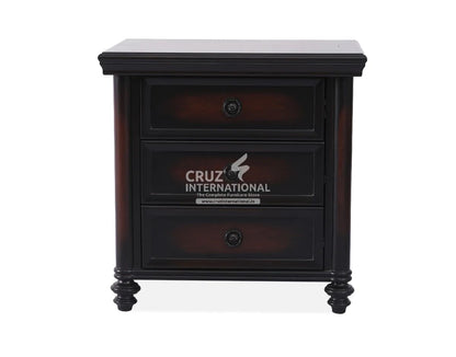 Modern Santiago Classic Gaia Bed | 2 Sizes Available | with Side table CRUZ INTERNATIONAL