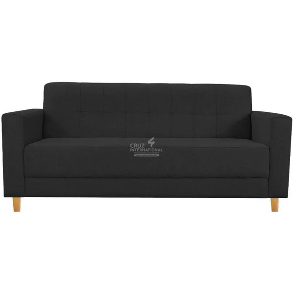 WoodHaus 3-Seater Solid Wood Sofa CRUZ INTERNATIONAL