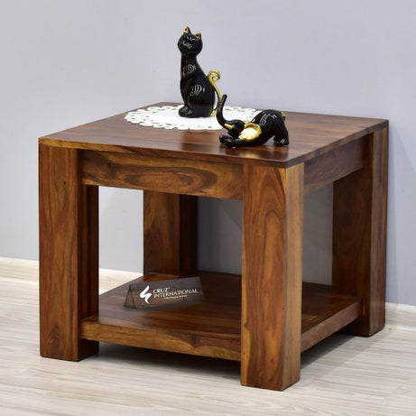 Console Zahra Table | Solid Wood | Square CRUZ INTERNATIONAL