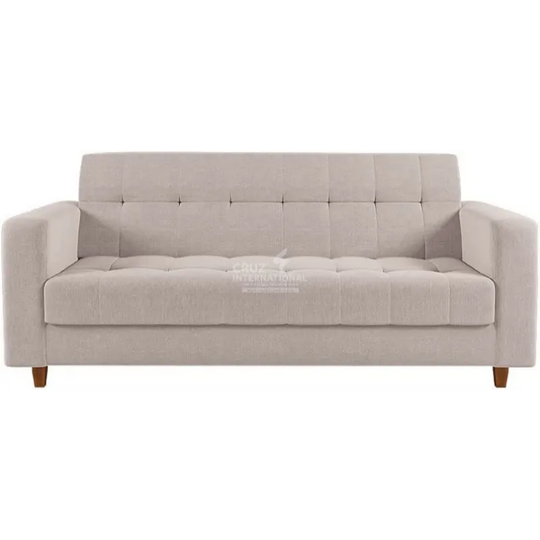 Classic 3-Seater Solid Wood Sofa for Timeless Comfort CRUZ INTERNATIONAL